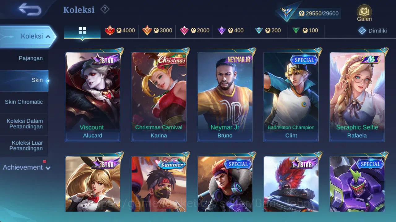 Mobile Legends: Bang Bang Accounts Global|hero 106,skin 130, LB karrie,LBorn(TG,Famnn image 8