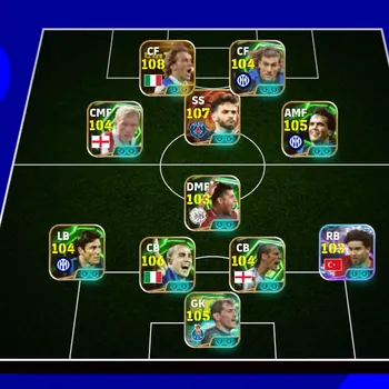 eFootball Accounts Legends & Iconic Players COLECTIVE 3242+ | BIGTIME A DEL PIERO x BIGTIME KVARATSKILIA x L MATHAUS x P