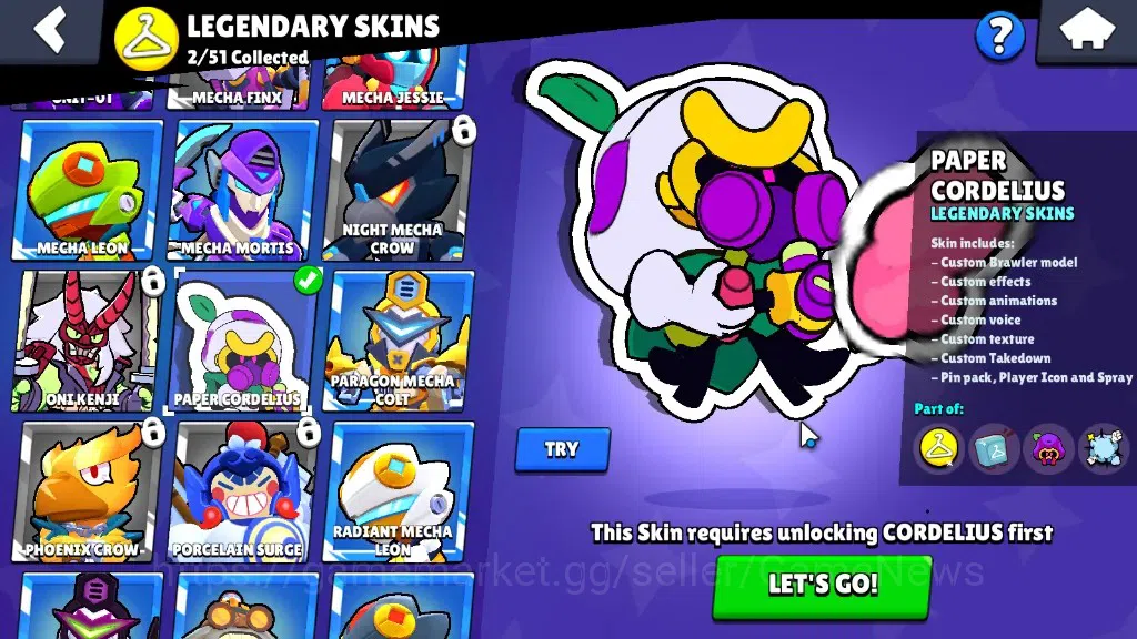 Brawl Stars Accounts 6713 Trophy|10k Bling|55Brawler 6Max|FullBuffies B image 20
