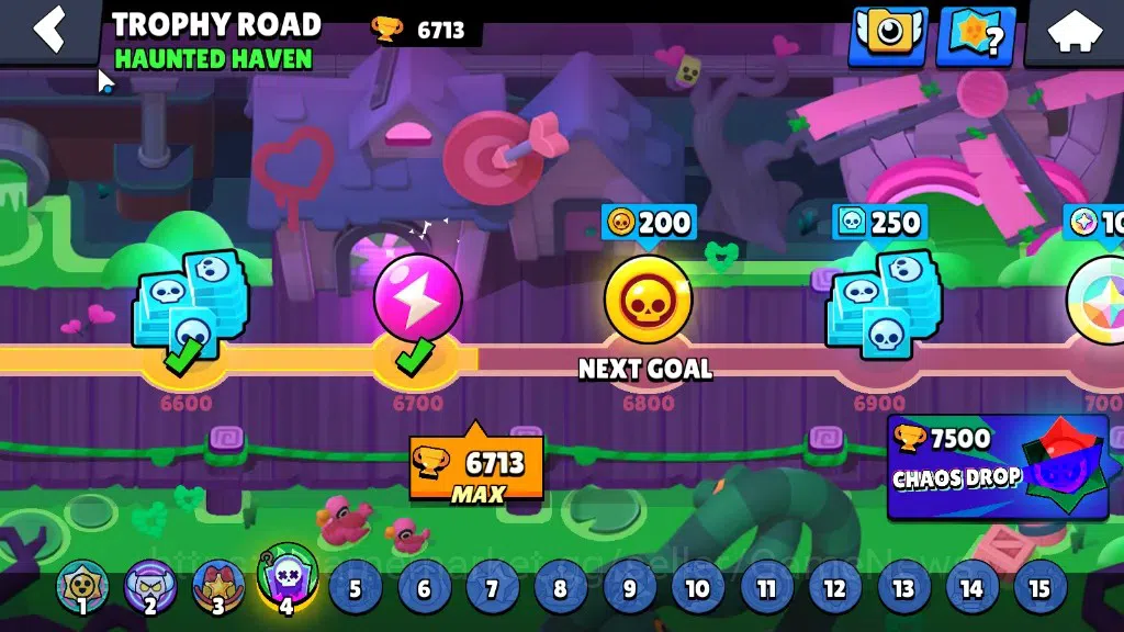 Brawl Stars Accounts 6713 Trophy|10k Bling|55Brawler 6Max|FullBuffies B image 6