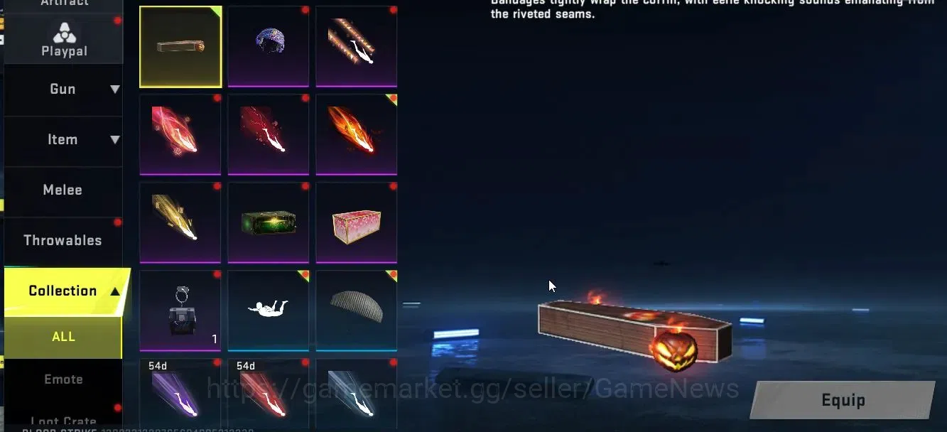 Blood Strike Accounts Asia|ETERNAL Lv2 M82-PumpkinKnight+MELEE SCYTHE Lu image 11