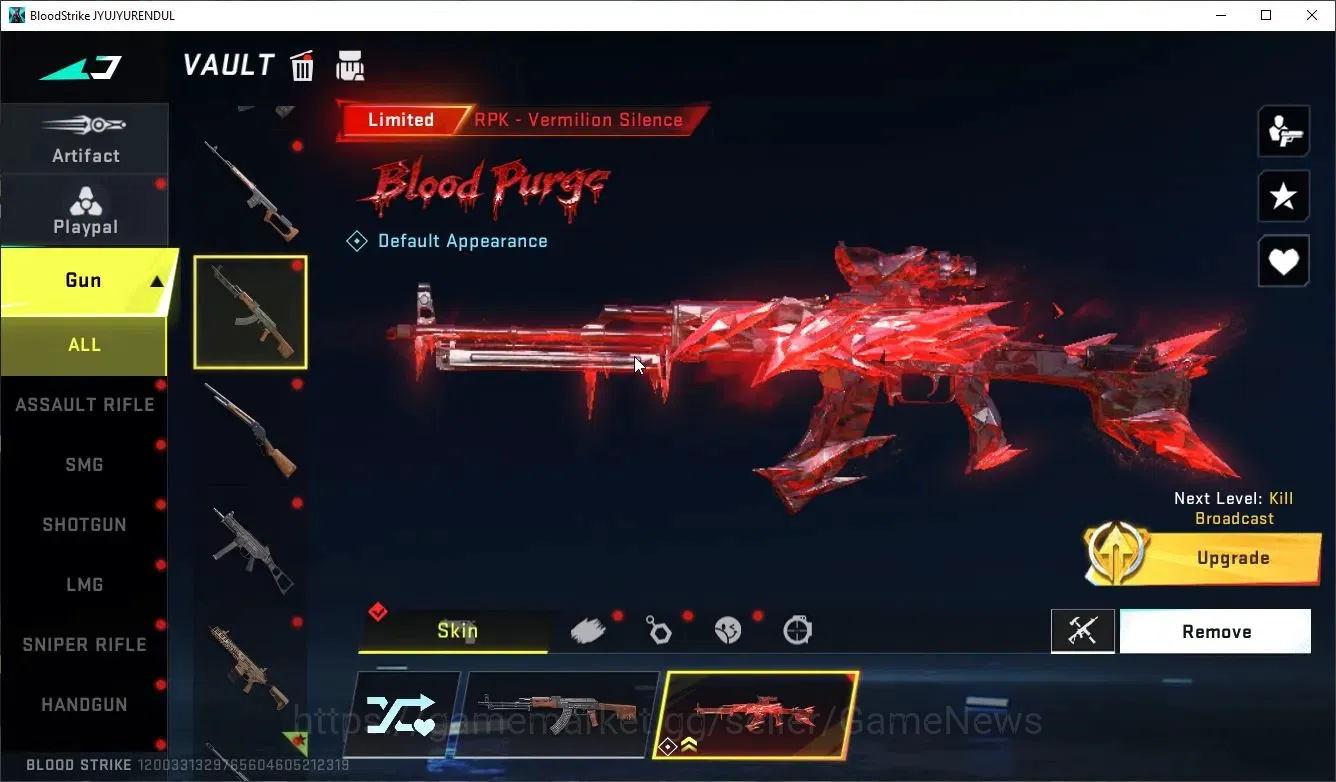 Blood Strike Accounts Asia|ETERNAL Lv2 M82-PumpkinKnight+MELEE SCYTHE Lu image 7