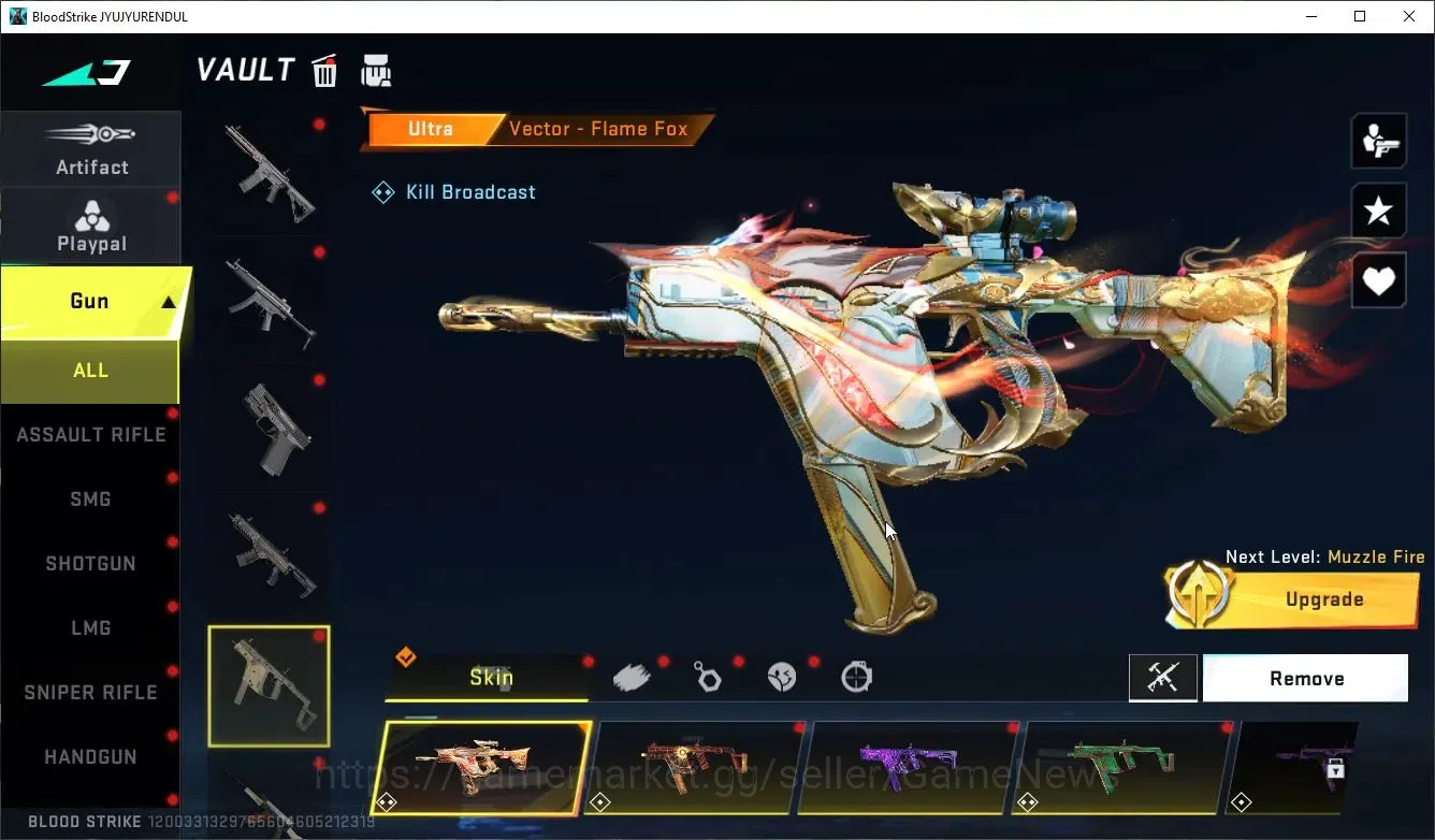 Blood Strike Accounts Asia|ETERNAL Lv2 M82-PumpkinKnight+MELEE SCYTHE Lu image 8