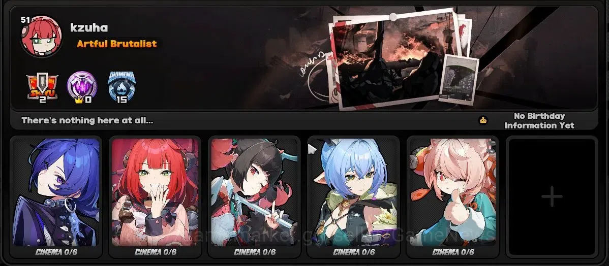 Zenless Zone Zero Accounts ASIA|IK 51|S1 Ch5|5 Limited,Promeia PremTeam[(Prom image 5