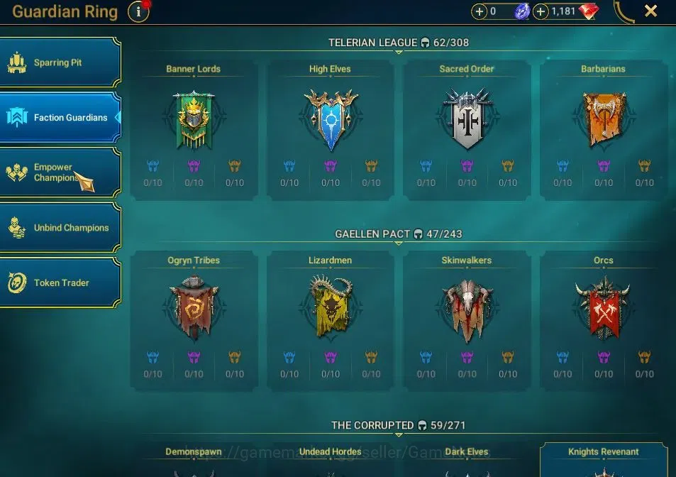 Raid: Shadow Legends Accounts Lv 38|634K Power|1 Mythical(Aphidus)|7 Legend(Senn image 13