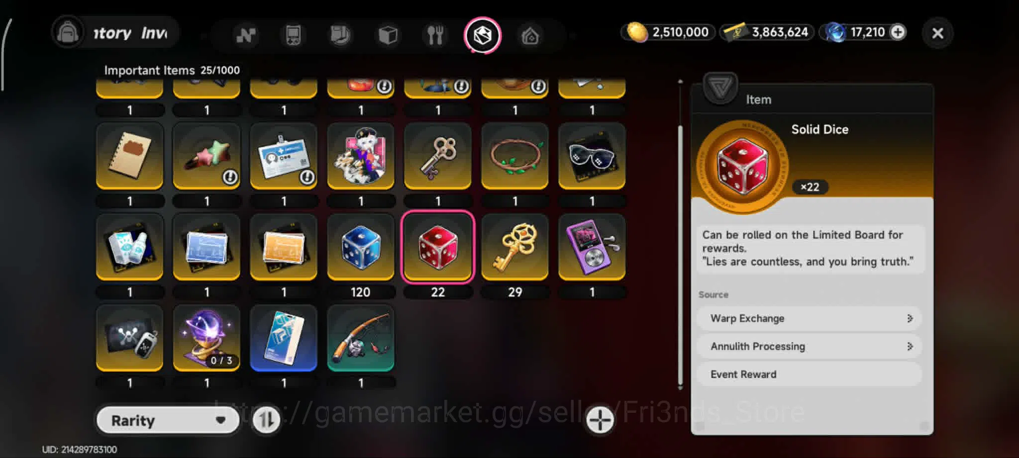 Neverness to Everness Accounts GLOBAL EUROPE | SUPER STACKED ACCOUNT WITH 17K+ AN image 3