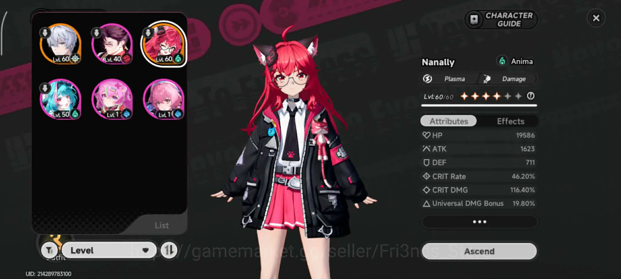 Neverness to Everness Accounts GLOBAL EUROPE | SUPER STACKED ACCOUNT WITH 17K+ AN image 4