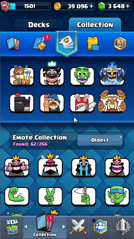 Clash Royale Accounts Lv 1501|Trophy 12424|KTL 15|Card 121|5 Max|2 Hero image 10