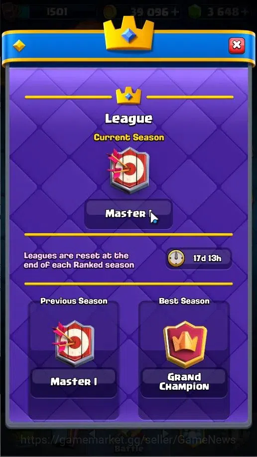 Clash Royale Accounts Lv 1501|Trophy 12424|KTL 15|Card 121|5 Max|2 Hero image 5