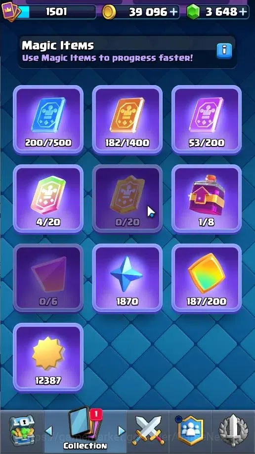 Clash Royale Accounts Lv 1501|Trophy 12424|KTL 15|Card 121|5 Max|2 Hero image 9