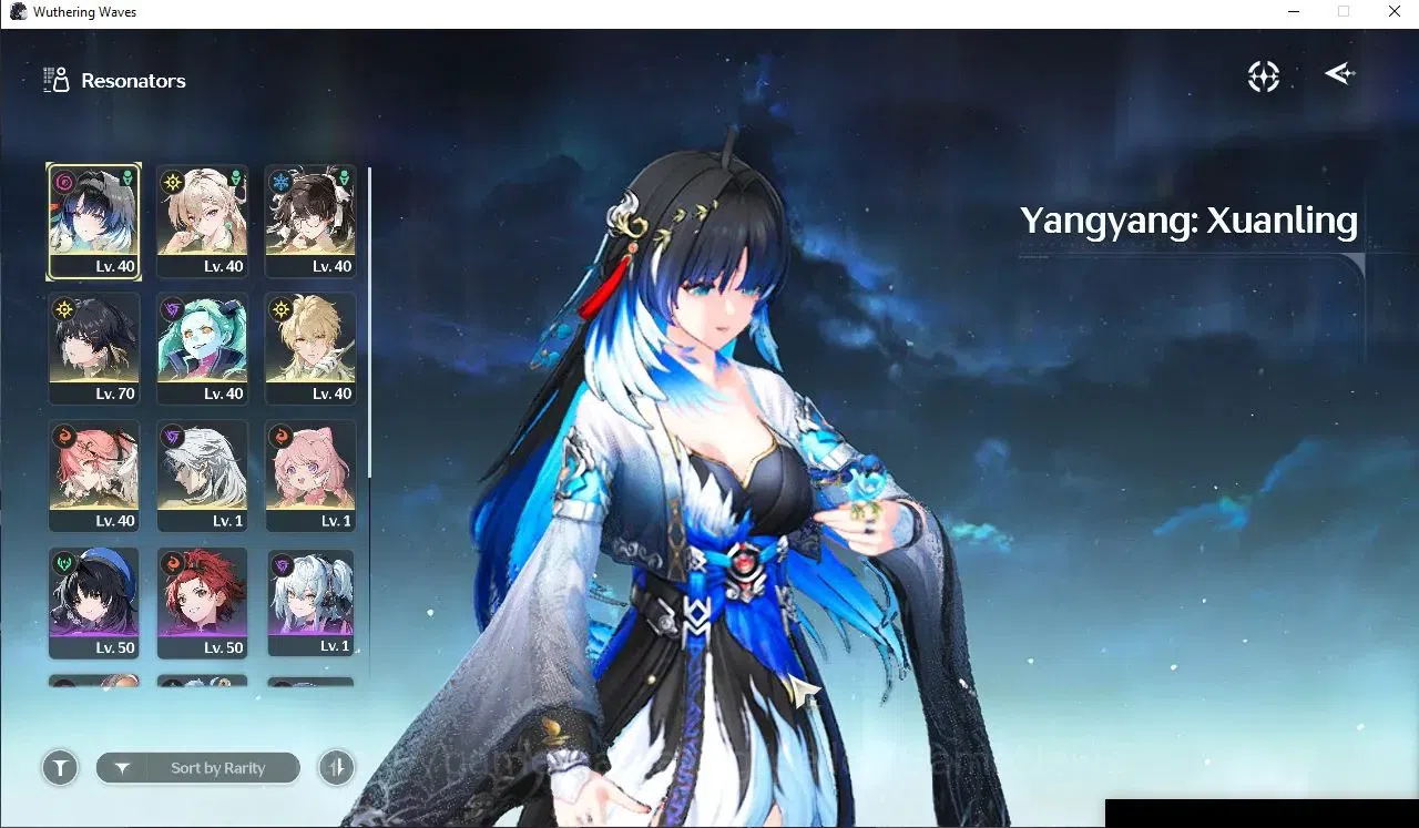 Wuthering Waves Accounts Starter SEA|UL 49|6 Limited|(Yangyang:Xuanling,Luuk Herssen,Lynae,Changli)+Sign Rebecca,Zhezhi 2