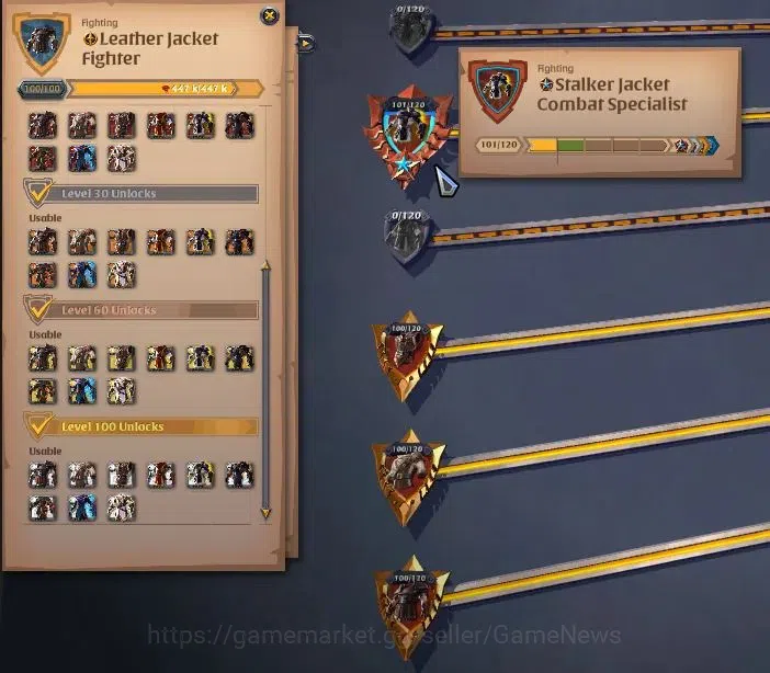 Albion Online Accounts ASIA|285M Total Fame|5 WP Lv 100 [4 Nature Stf Tre image 11