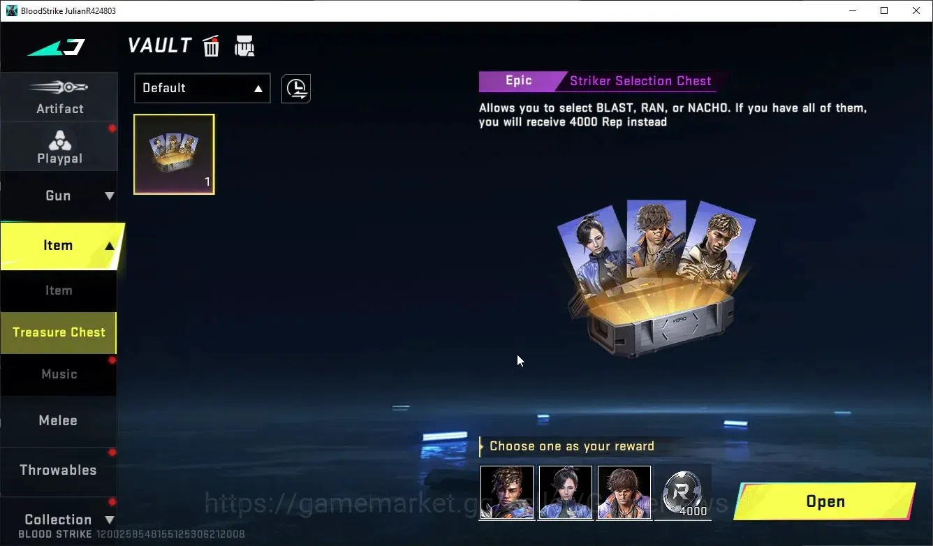 Blood Strike Accounts ASIA|ULTRA KRAKEN-Purple Lightning | EVO M1887-Des image 11