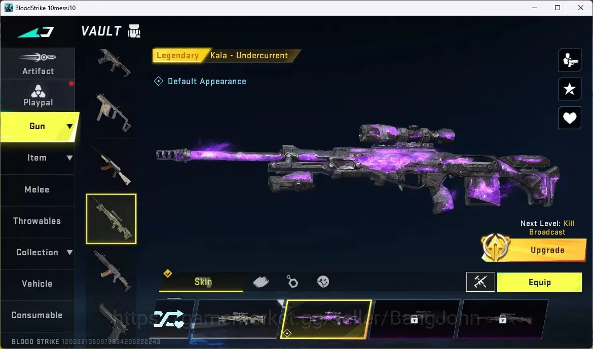 Blood Strike Accounts ASIA | 1 ULTRA STRIKER: ZERO-Agent Zero | 3 LEGEND image 3