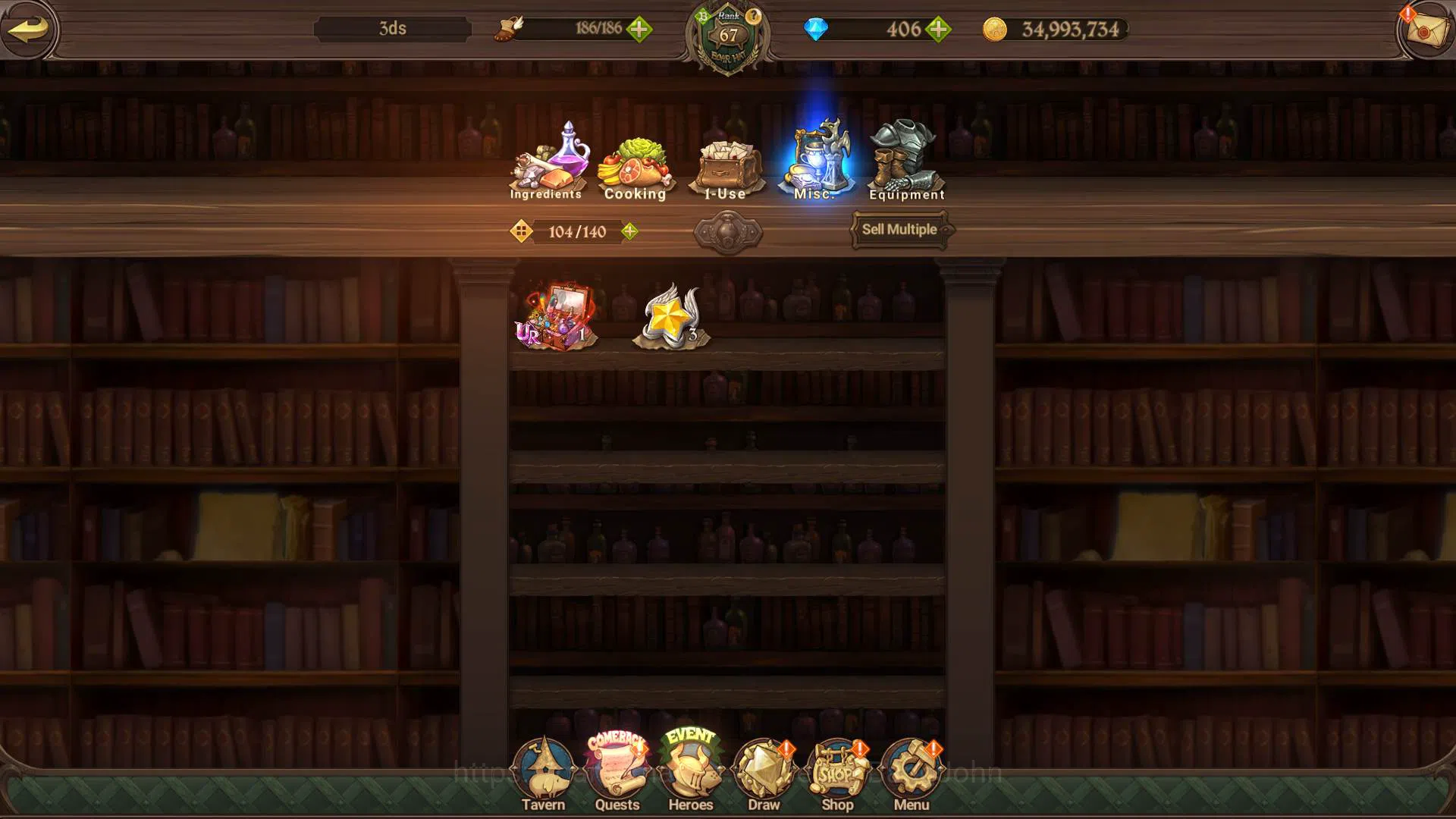The Seven Deadly Sins: Grand Cross Accounts ASIA|2.4M CC|DM 406|LR Elizabeth|8 UR Salos3/6,Mer image 3