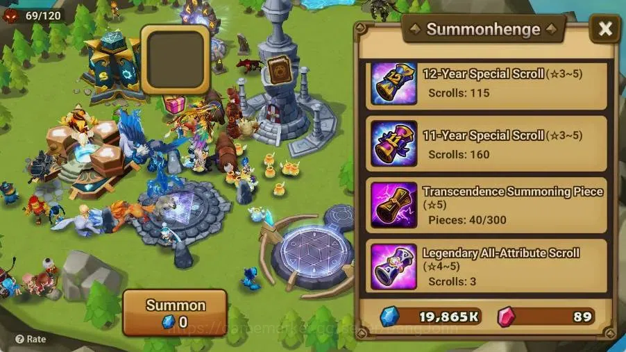 Summoners War: Sky Arena Accounts Starter GLOBAL | NB 5 TESHAR,Starter Gacha 115 12Y+160 11Y Scrool, 3 Legendary All 3