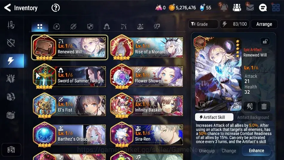 Epic Seven Accounts GLOBAL Unverif|New Era|2 ML (Rhiana&Luciel,Dark Co image 18