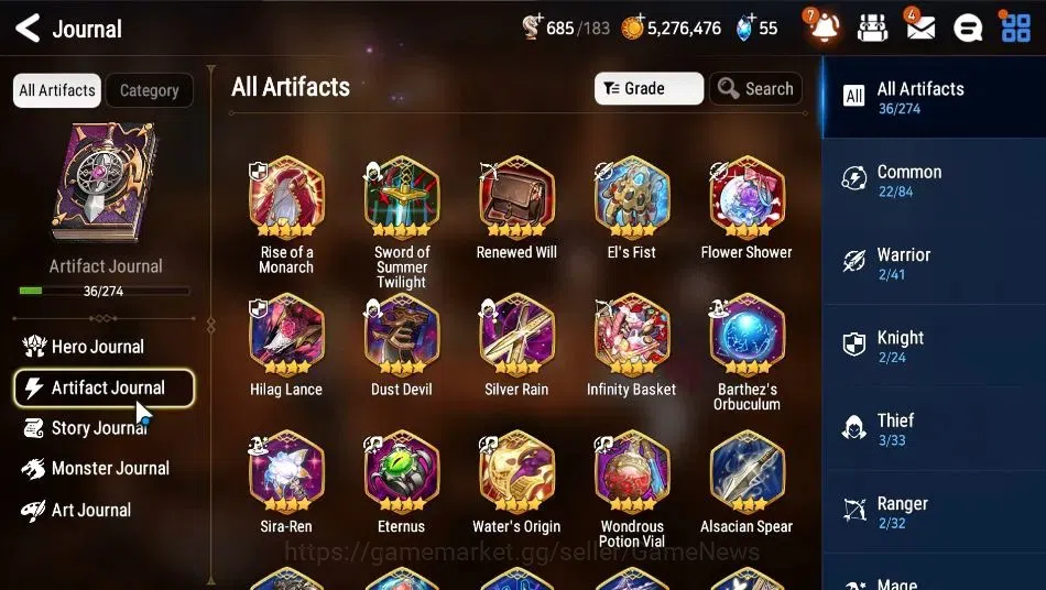 Epic Seven Accounts GLOBAL Unverif|New Era|2 ML (Rhiana&Luciel,Dark Co image 7
