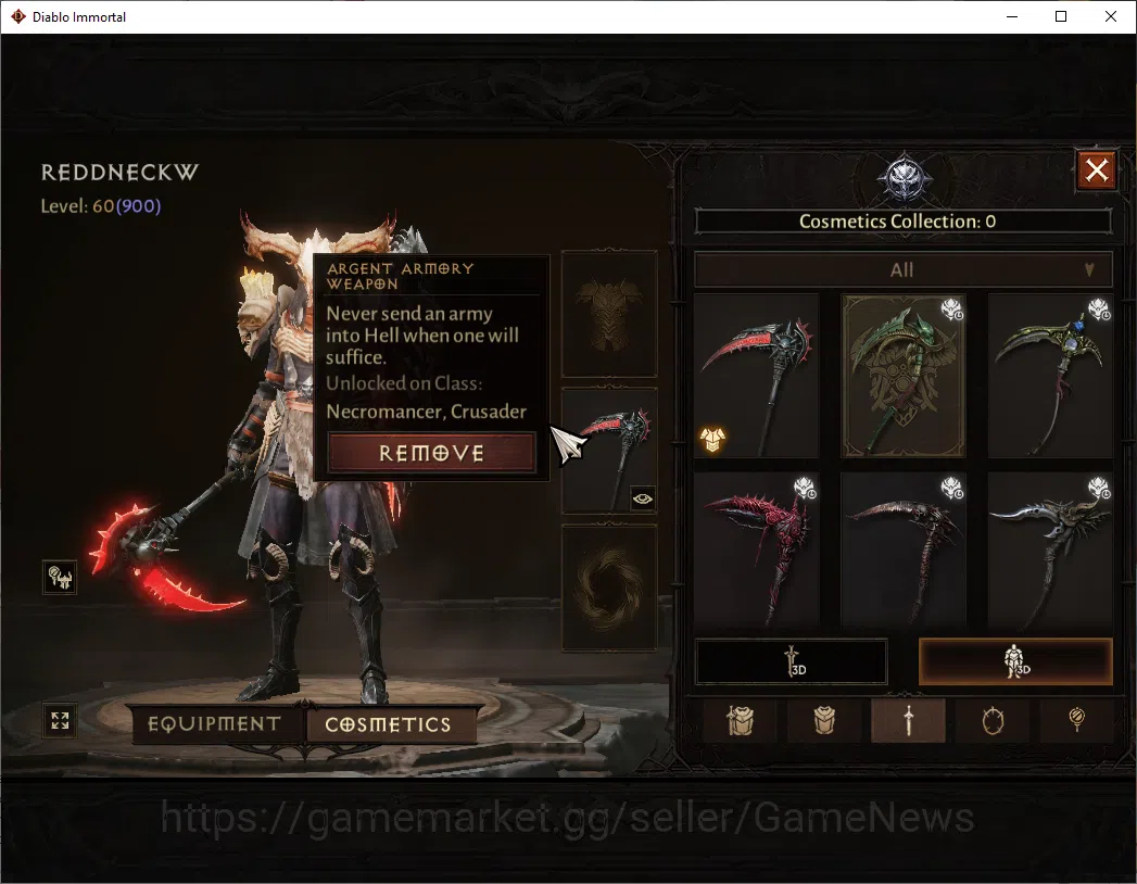 Diablo Immortal Accounts NA - High heaven|CS ON|Lv60(900)|Necromancer|CR 41 image 10