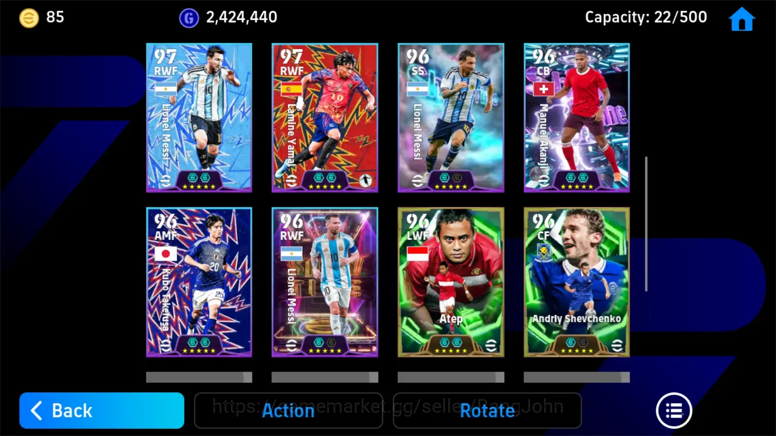 eFootball Accounts を購入 - Android | PW3178 | LamineYamalBig T