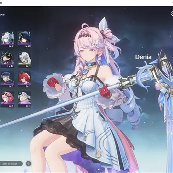 Wuthering Waves Accounts Starter SEA|UL 17|1 Limited Denia + Signature & 1 Standard Calcharo|Data Bank Lv 4|Female MC|Log