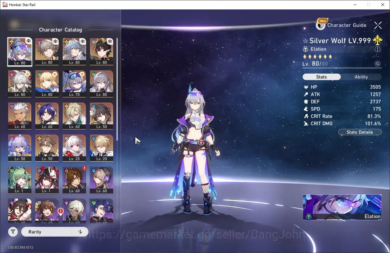 Honkai Star Rail Accounts ASIA | TL62 | Silver Wolf LV.999,Huohuo,Archer,Jin image 12