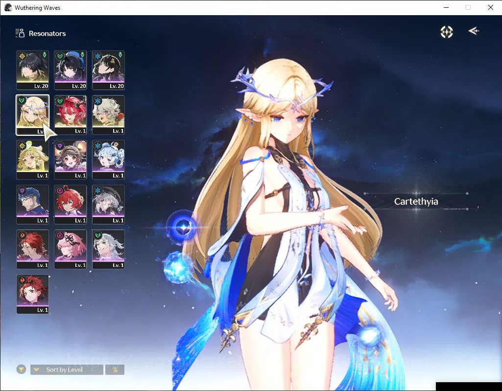 Wuthering Waves Accounts Mid-Game SEA|UL 8|2 Limited| Cartethyia, Ciaccona |DB Lv 2|Female MC|Log Kuro|Check SS(WW2949) 2