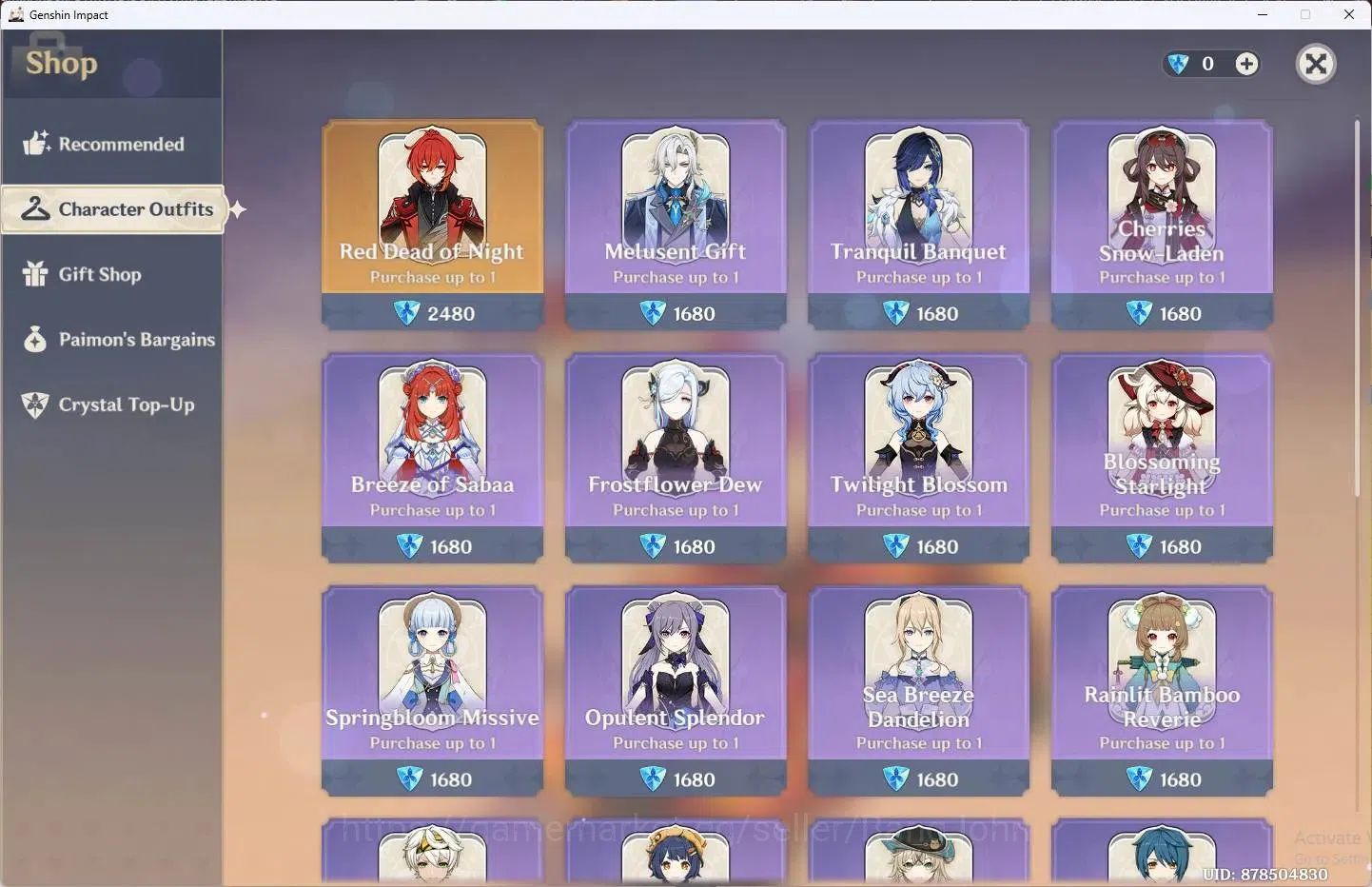 Genshin Impact Accounts ASIA | AR 53|5 Limit|Mavuika,Nicole,Varka,Verasa,K image 14