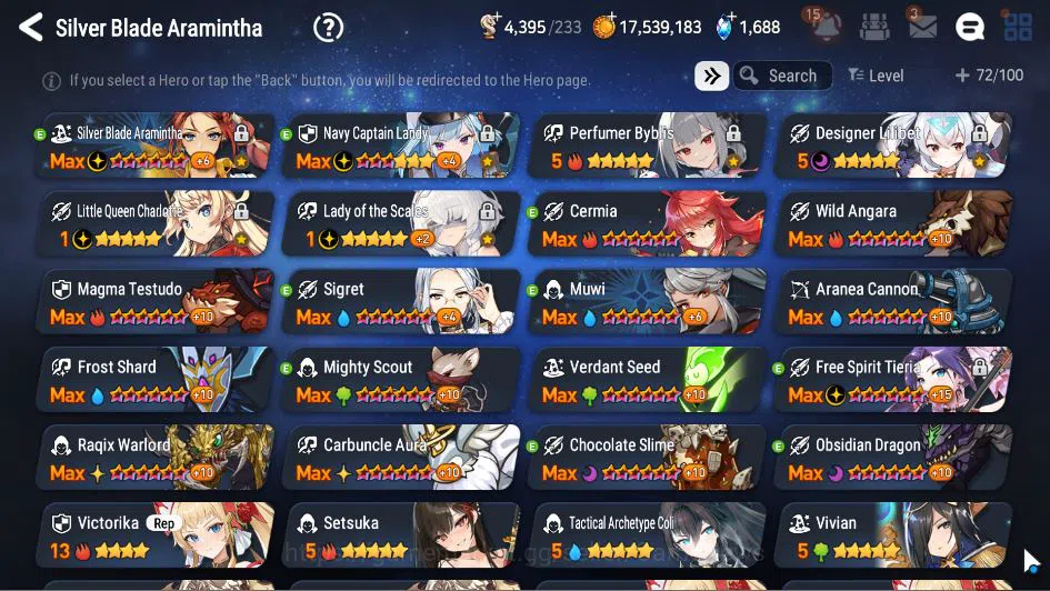 Epic Seven Accounts GLOBAL Unverif|New Era|5 ML(LOT Scales, NC Landy,  image 5