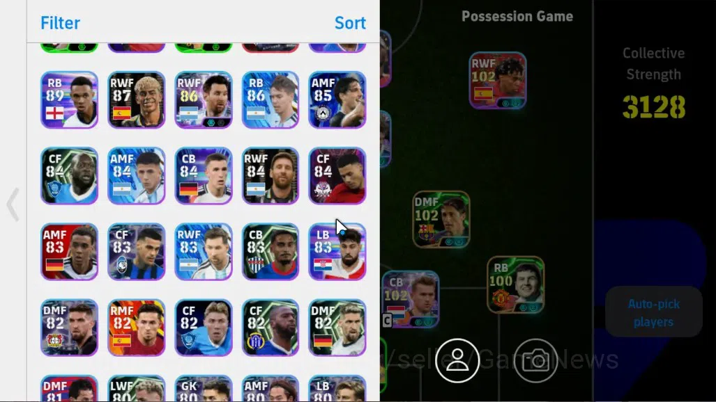 eFootball Accounts Android|Epic Steven Gerrard,Edmilson,Serginho,Deni image 3