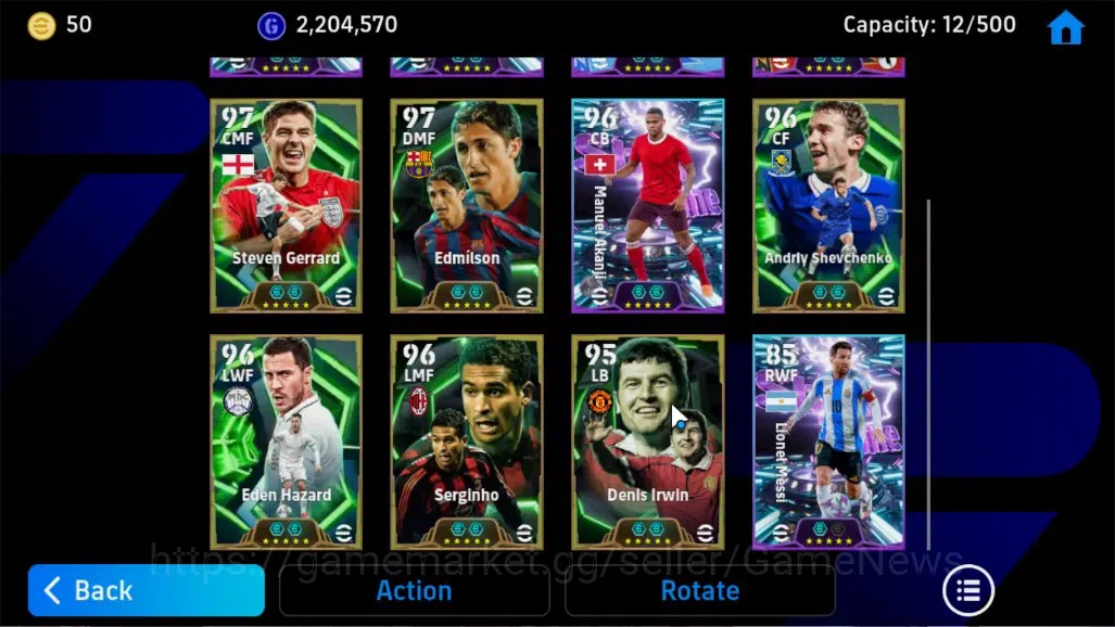 eFootball Accounts Android|Epic Steven Gerrard,Edmilson,Serginho,Deni image 6