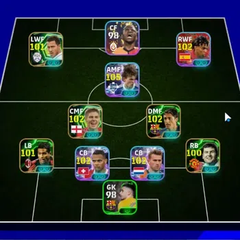 eFootball Legends & Iconic Players Android|Epic Steven Gerrard,Edmilson,Serginho,Deni image 1
