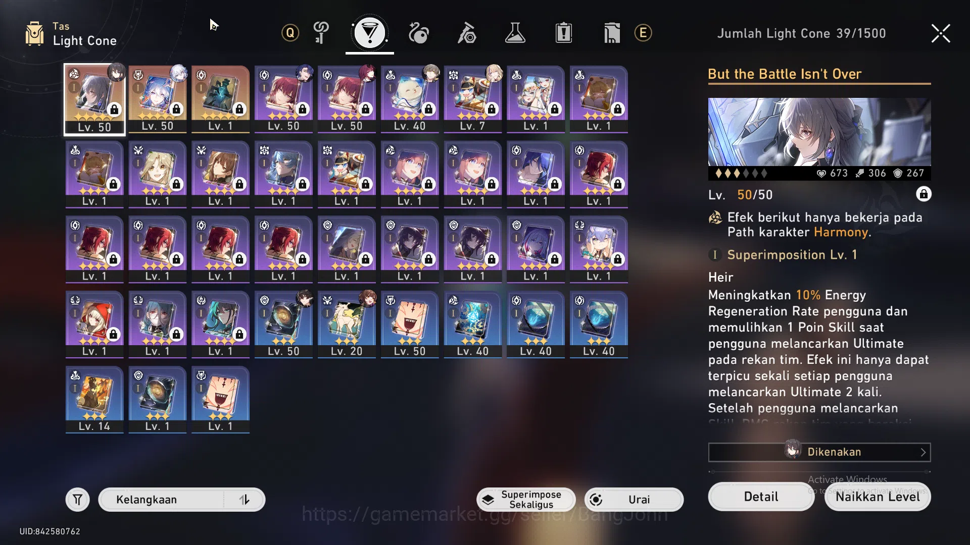 Honkai Star Rail Accounts ASIA|TL 37|4 limit|Yao Guang,Kafka,DanHeng PT,Ruan image 11