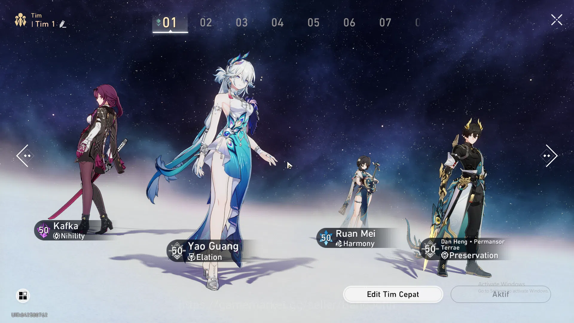 Honkai Star Rail Accounts ASIA|TL 37|4 limit|Yao Guang,Kafka,DanHeng PT,Ruan image 2