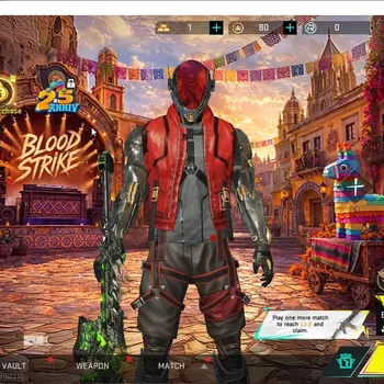 Blood Strike Accounts Starter Asia|Eternal M82 Noxdra Lv2| 1 Ultra P90 - PhantomRift | Rank Bronze IV |Log NetEase|BLS6322