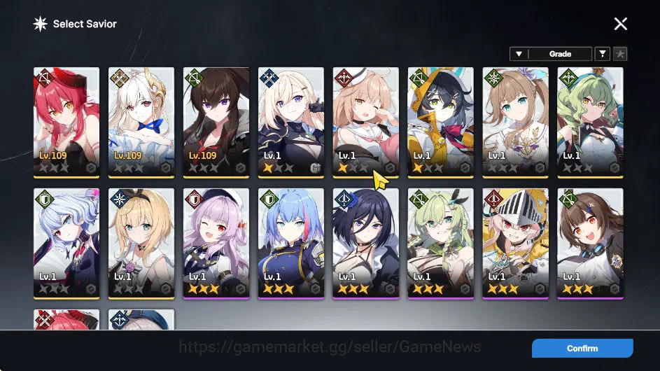 StarSavior Accounts Global|Lv 46|26 SSR 4LB3 [Asherah WaltzLB3+Arc,Ros image 2