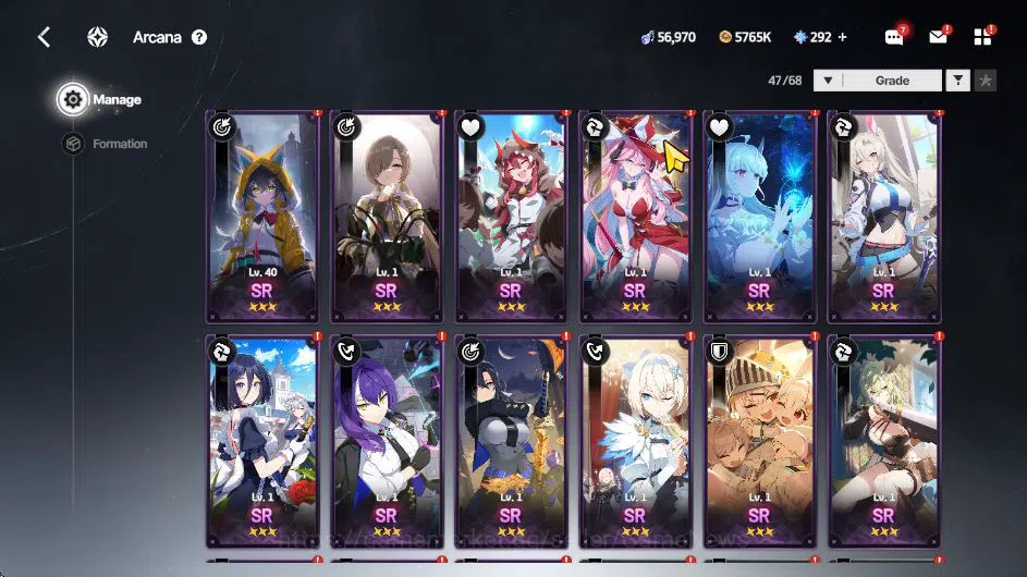 StarSavior Accounts Global|Lv 46|26 SSR 4LB3 [Asherah WaltzLB3+Arc,Ros image 8