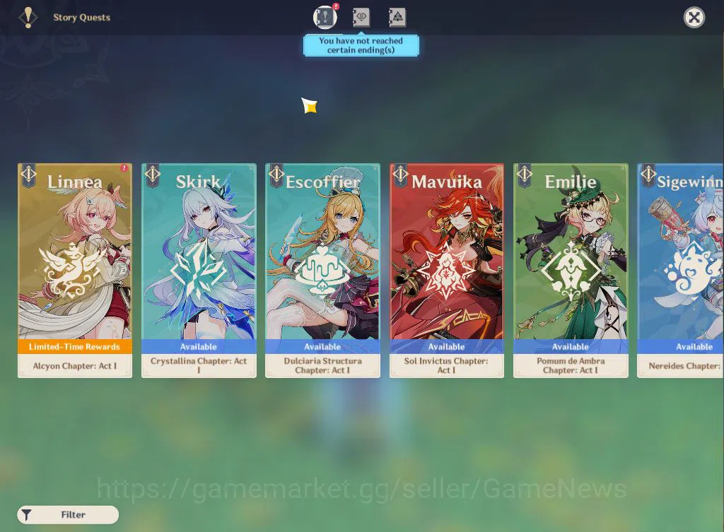 Genshin Impact Accounts ASIA|AR57|6Limited+1(*5Weapon)|Neuvillette+sign,Fu image 13