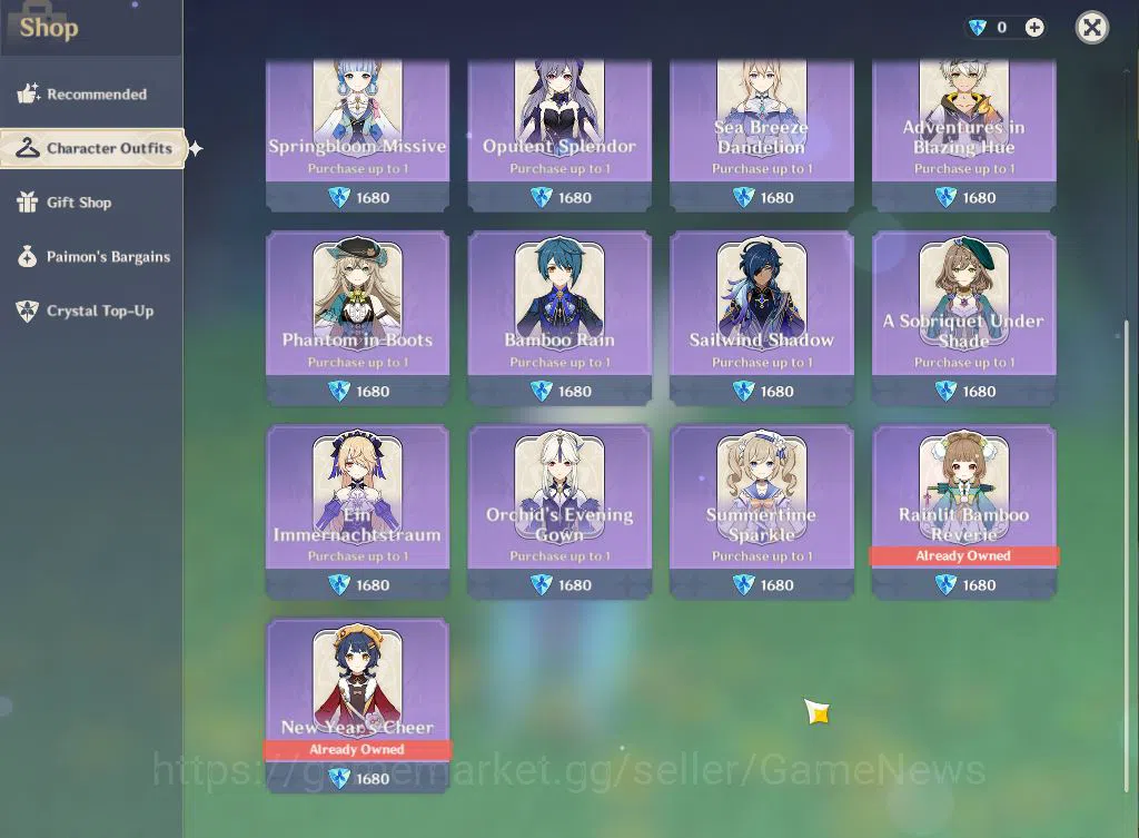 Genshin Impact Accounts ASIA|AR57|6Limited+1(*5Weapon)|Neuvillette+sign,Fu image 17