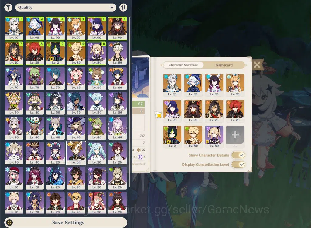 Genshin Impact Accounts ASIA|AR57|6Limited+1(*5Weapon)|Neuvillette+sign,Fu image 2