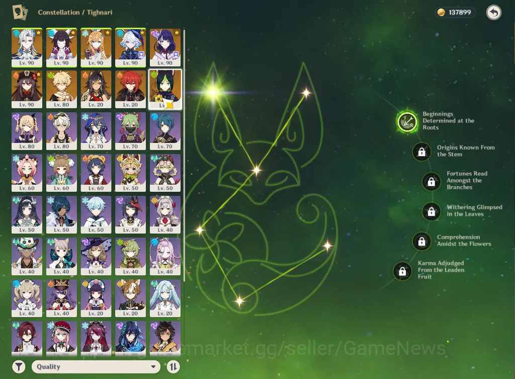 Genshin Impact Accounts ASIA|AR57|6Limited+1(*5Weapon)|Neuvillette+sign,Fu image 4