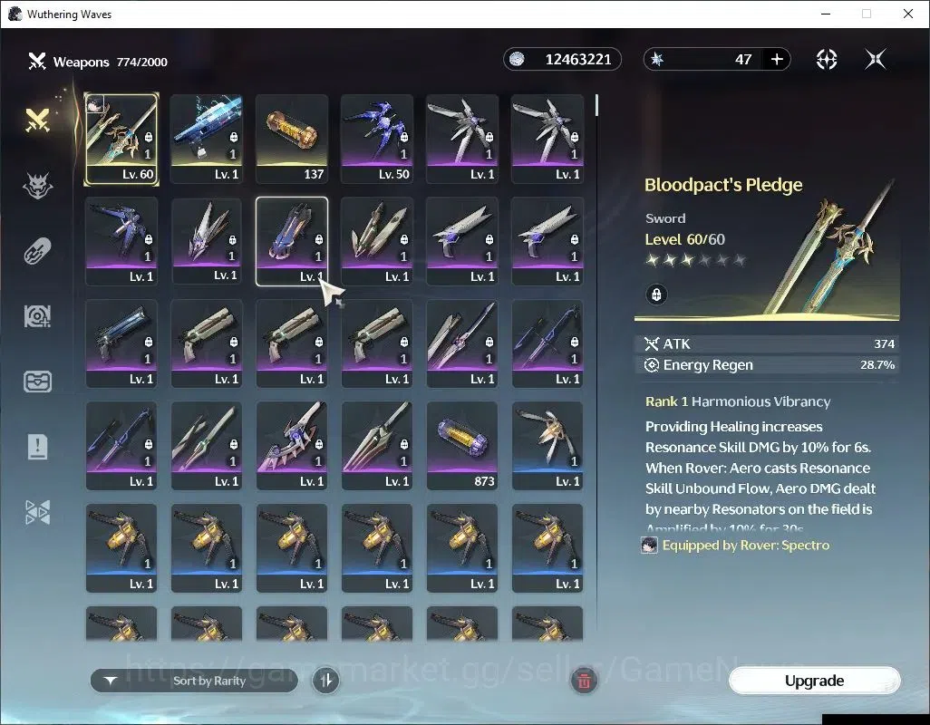 Wuthering Waves Accounts NA|UL 46|2 Limited| Lucy R5+Sign,Rebecca |119 Lust image 5