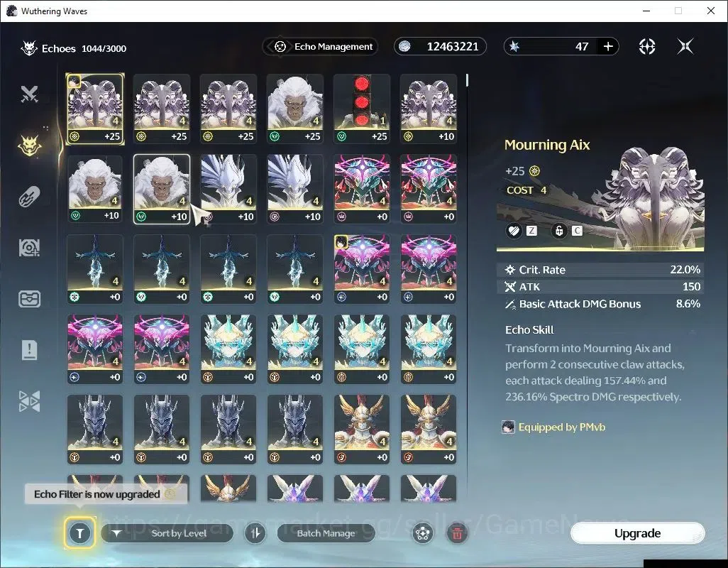 Wuthering Waves Accounts NA|UL 46|2 Limited| Lucy R5+Sign,Rebecca |119 Lust image 7