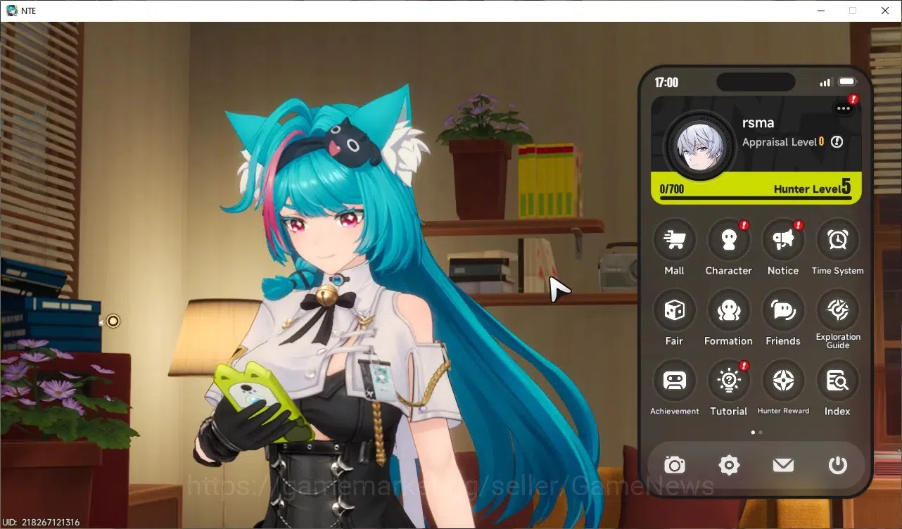 Neverness to Everness Accounts GLOBAL EUROPE|HL 5|2 SSR| Hotori + Outfit, Sakiri Awk 1 |5 SR|Male MC|Log Email|NTE1260 5