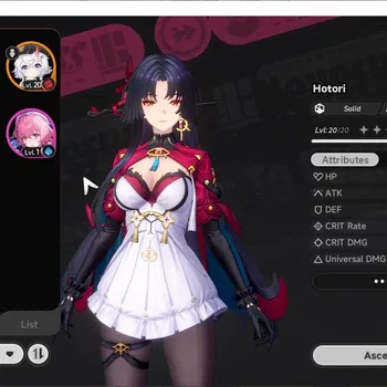 Neverness to Everness Accounts GLOBAL EUROPE|HL 5|2 SSR| Hotori + Outfit, Sakiri  image 1