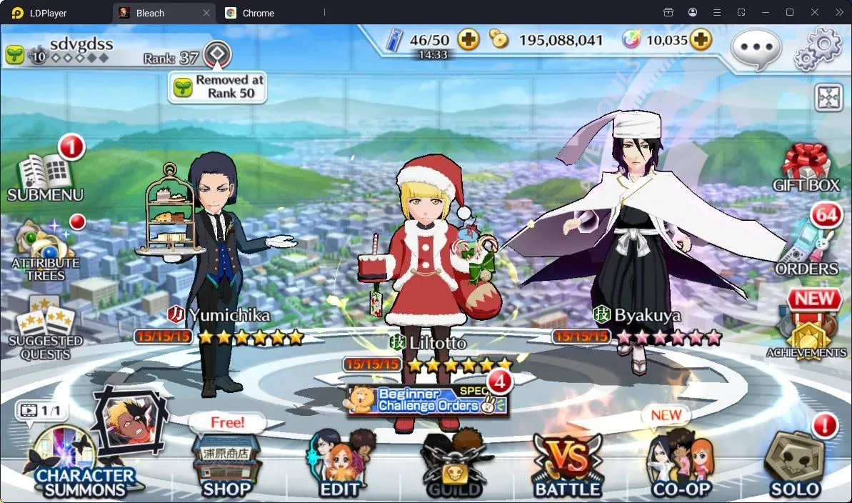 Bleach: Brave Souls Accounts Starter Global|86K BP+10K Orb|Fresh 1