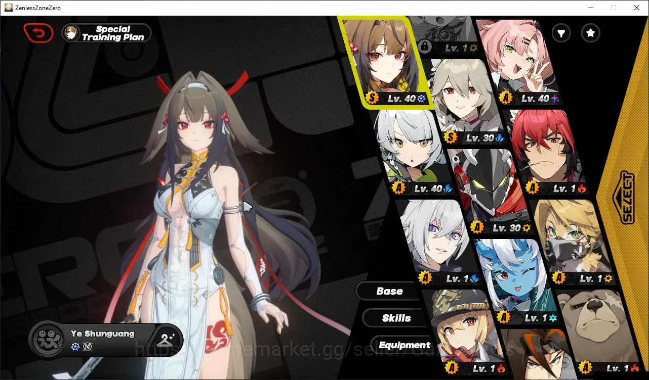 Zenless Zone Zero Accounts Starter ASIA|IK 37|S1 CH4|1,7K Chrome|1 Limited (Ye ShunGuang)+Sign|1 STD [Rina]|2S BangBo|MC 5