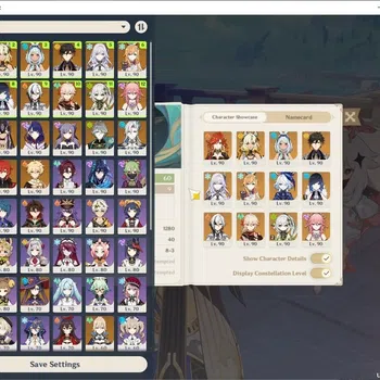Genshin Impact Accounts Others Asia|AR 60|Prem Team Mavu,Skirk,Arle|20 Limit+19 (*5)Wp|Xilonen,Yelan C1,Neuvi,Ei Etc)+Sign