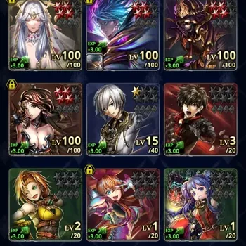 Last Cloudia Accounts Endgame Global|Rank 19|100K Crystal|Top Tier Units (Lenius Unbound,Goddess Lilaha,etc)| 2 UR 17 SSR