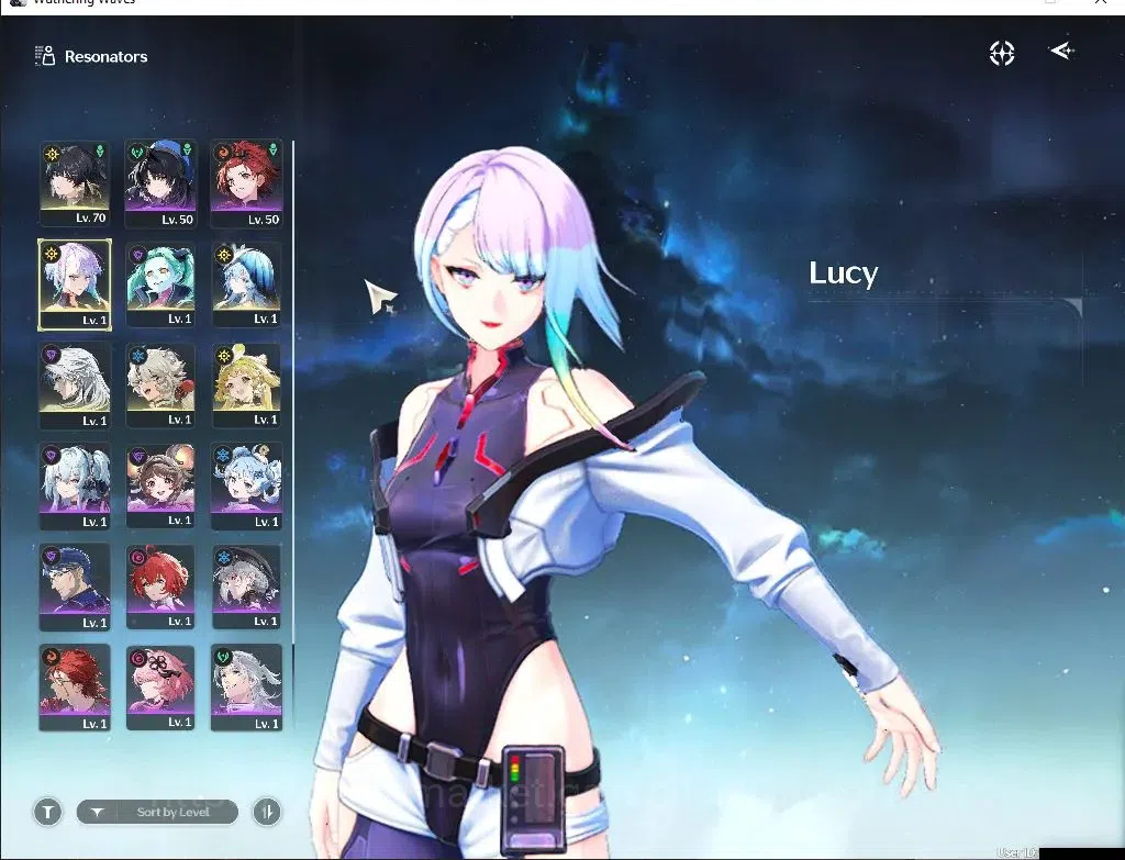 Wuthering Waves Accounts Others SEA |UL 48|3 Limited| Lucy RC 6 + Sign, Rebecca, Shorekeeper |DB Lvl 30|Female MC|Log 2